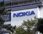 epa09078029 (FILE) - The Nokia logo is displayed on a building of the Nokia campus in Saclay, south of Paris, France, 07 September 2017 (reissued 16 March 2021). Nokia is to cut up to 10,000 jobs in the coming 2 years, the company announced. EPA/ETIENNE LAURENT *** Local Caption *** 56246701/Etienne Laurent