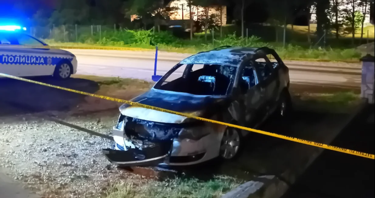 Izgorio automobil poslanika u NSRS-u Amira Hurtića, on poručio: Ne, uplašiti me ne možete/Amir Hurtić