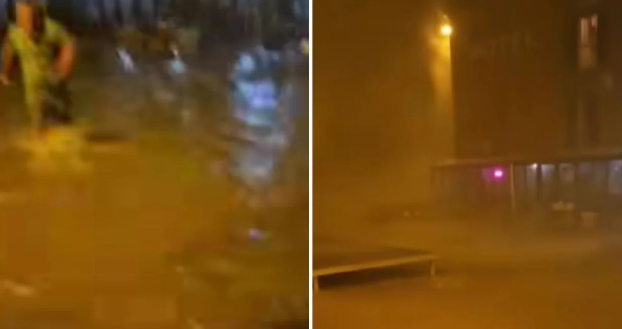 Nevrijeme u Hrvatskoj, Karlobag/Prtsc