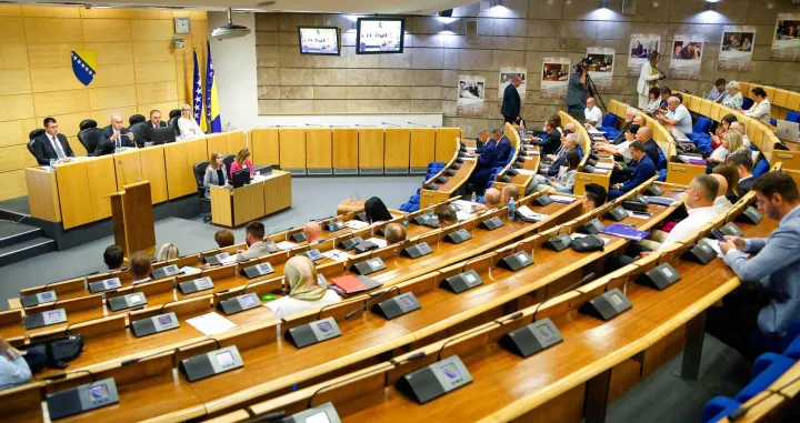 Dom naroda Parlamenta FBiH, sjednica, delegati, Parlament FBiH/Damir Deljo