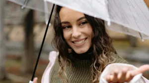 Djevojka na kiši/Yan Krukau