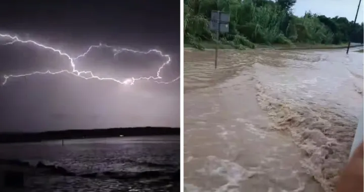 Nevrijeme u Hrvatskoj (Istra)/Screenshot