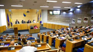 Dom naroda Parlamenta FBiH, sjednica, delegati, Parlament FBiH/Damir Deljo