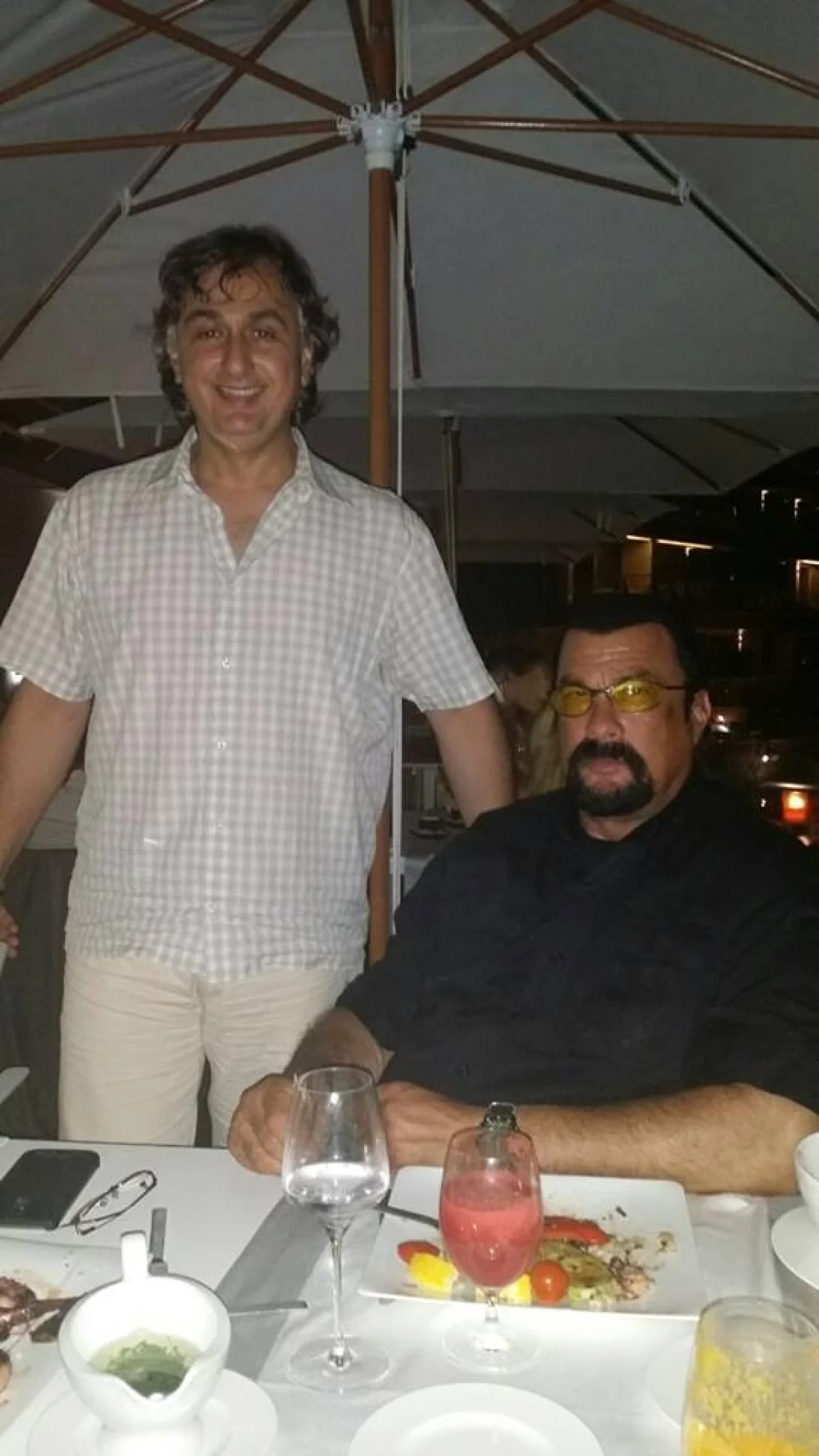 Sa Stevenom Seagalom, 2015./