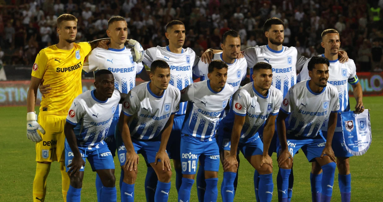 FK Sarajevo - Universitatea Craiova (FOTO: Sanel Konjhodžić/Sport1)