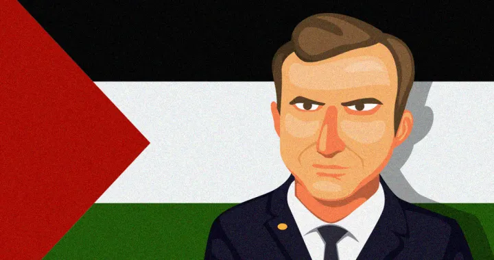Vizual za kolumnu adamira jerkovića - Francuska priznaje Palestinu/Benjamin Krnić