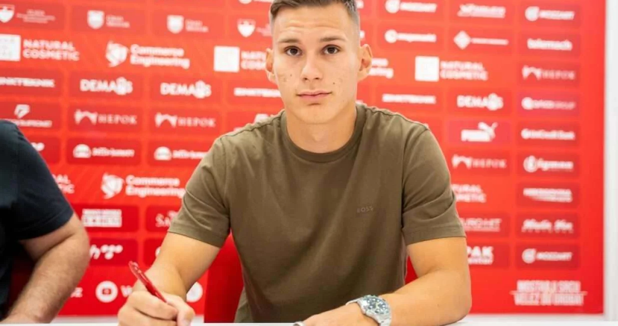 Andro Babić novi igrač Veleža (FOTO: FK Velež)