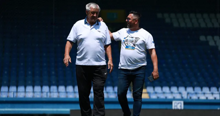 Nenad Starovlah i Admir Adžem (FOTO: FK Željezničar)