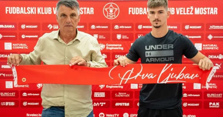 Ibro Rahimić i Dominik Dogan (FOTO: FK Velež)