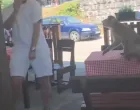 Majmun u sutomorskom restoranu/Podgoricki