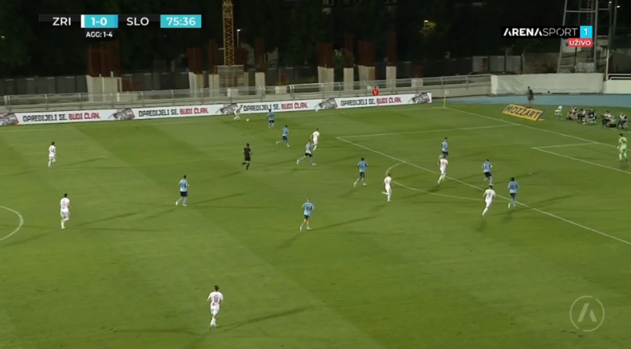 Zrinjski - Slovan Bratislava