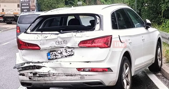 Šteta na automobilu Ise Džine/Jablanica.live