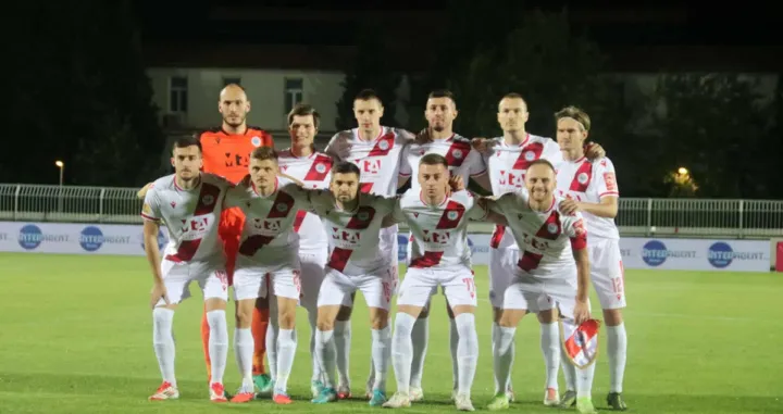 Detalj sa utakmice u Mostaru (HŠK Zrinjski v Slovan Bratislava 29.07.2025)