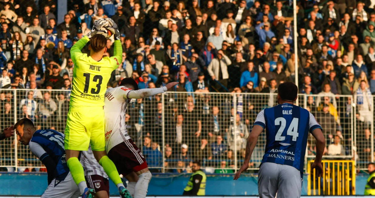 FK Željezničar - FK Sarajevo (FOTO: Damir Deljo/Oslobođenje)