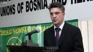 Sinan Husić, predsjednik Samostalnog sindikata rudara Federacije BiH/