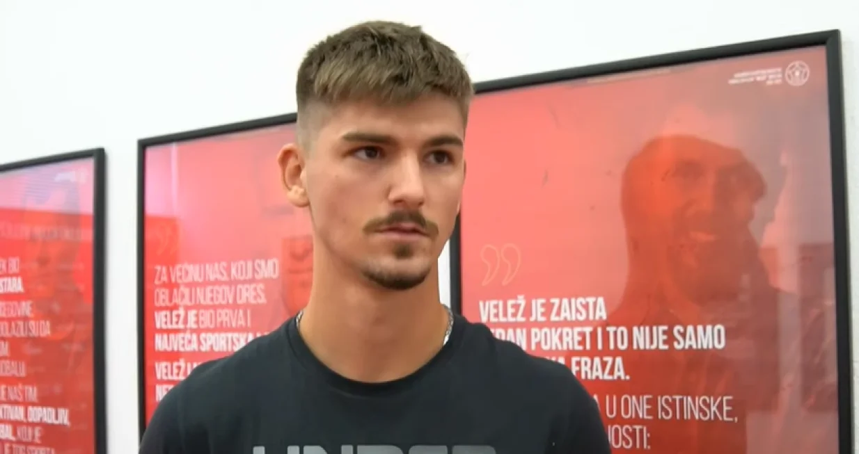 Dominik Dogan (FOTO: Screenshot/FK Velež)