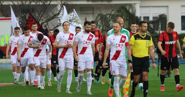 Detalj sa utakmice između Zrinjskog i Slobode