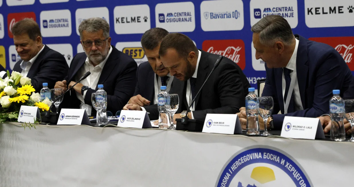 Muris Jabandžić, Irfan Durić, Adnan Džemidžić, Vico Zeljković i Ivan Beus (FOTO: Sanel Konjhodžić/Sport1)