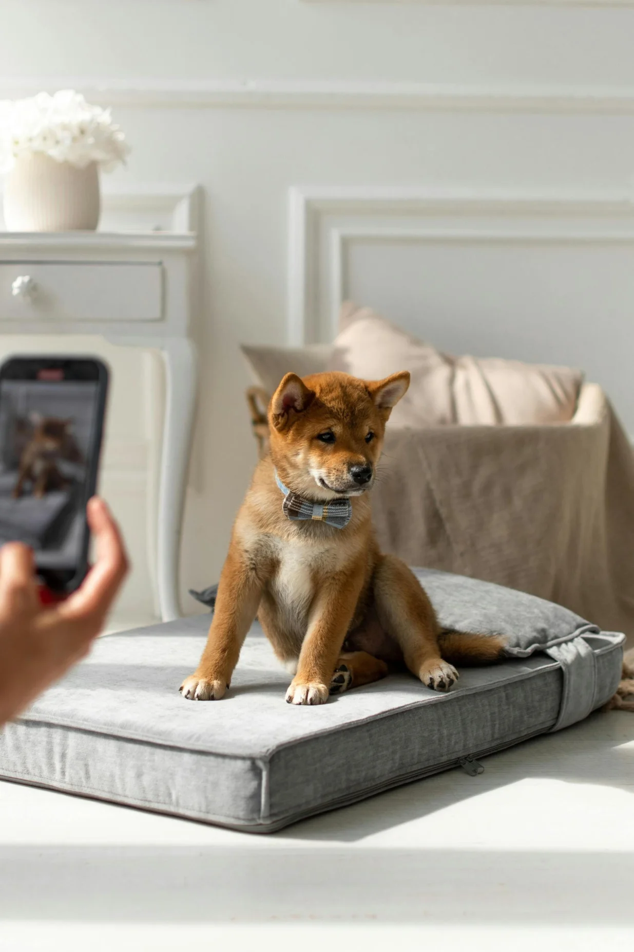 psić u kući, novi član porodice, štene/Pexels