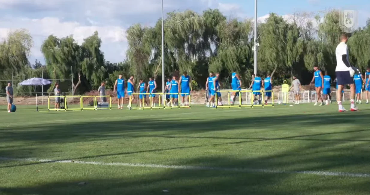 Universitatea Craiova trening 