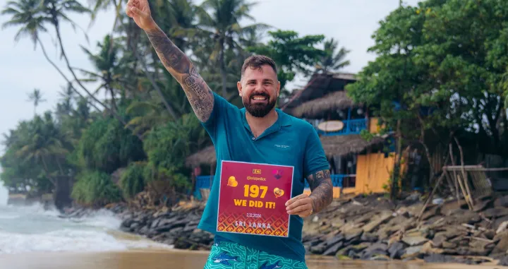 Kristijan Iličić proputovao sve države svijeta/Facebook