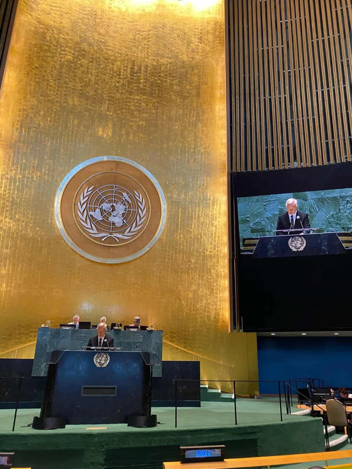 Obraćanje Lagumdžije na konferenciji UN-a/