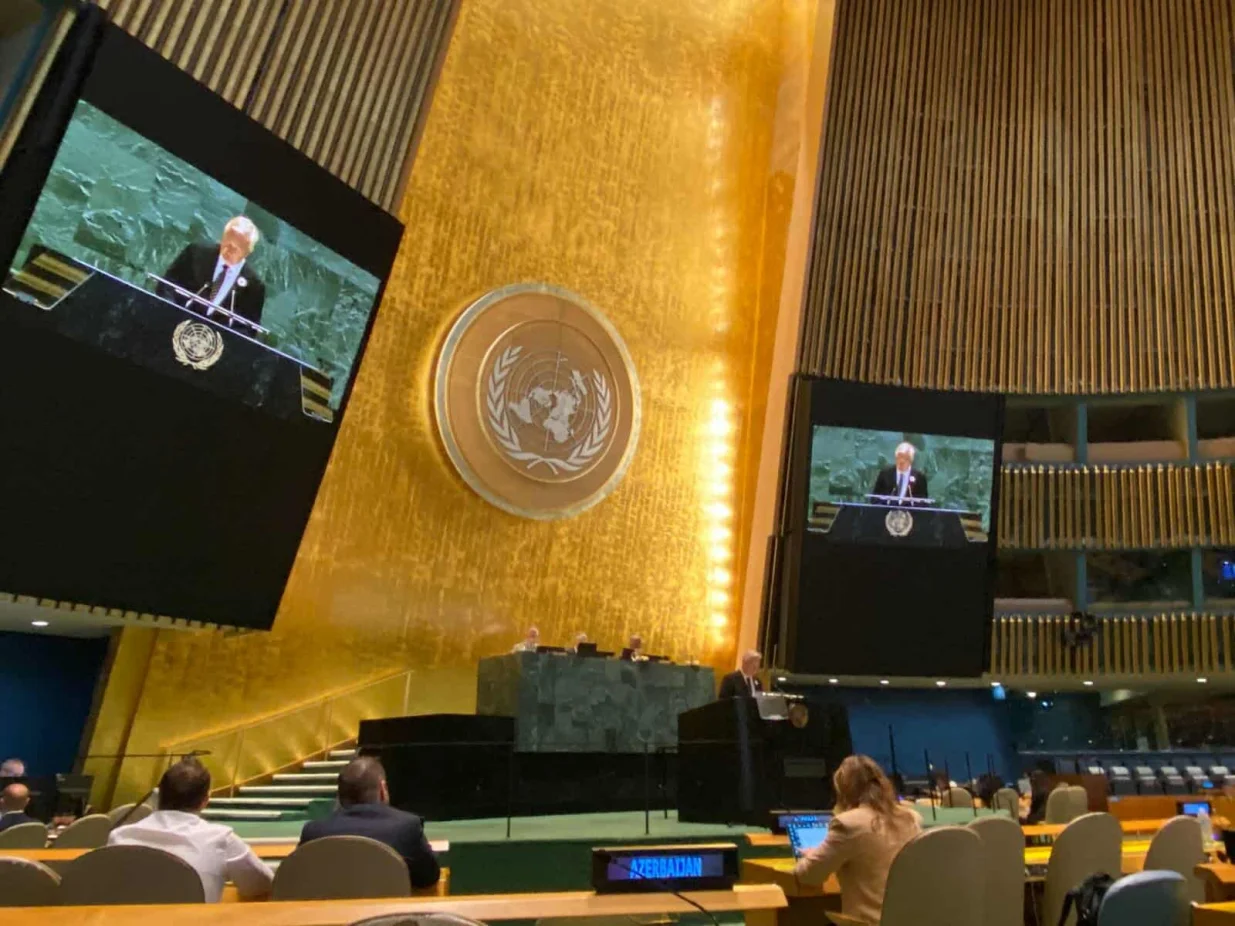 Obraćanje Lagumdžije na konferenciji UN-a/