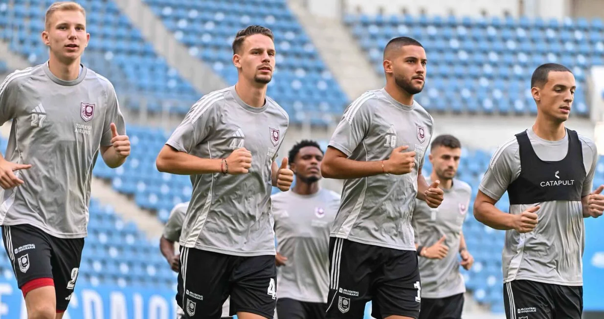 Trening Sarajeva na stadionu Ion Oblemenco