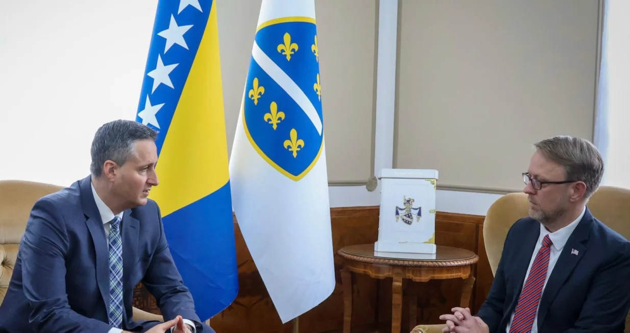 Denis Bećirović i Daniel Koski//