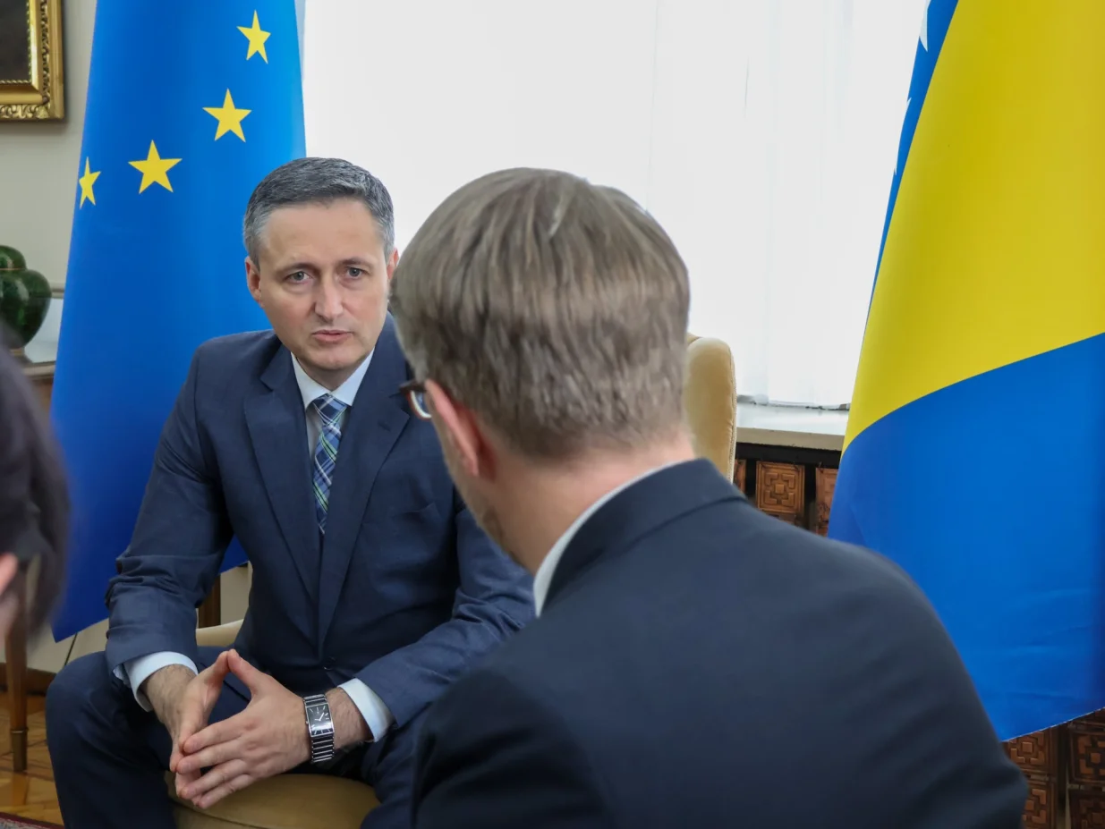 Denis Bećirović i Daniel Koski//