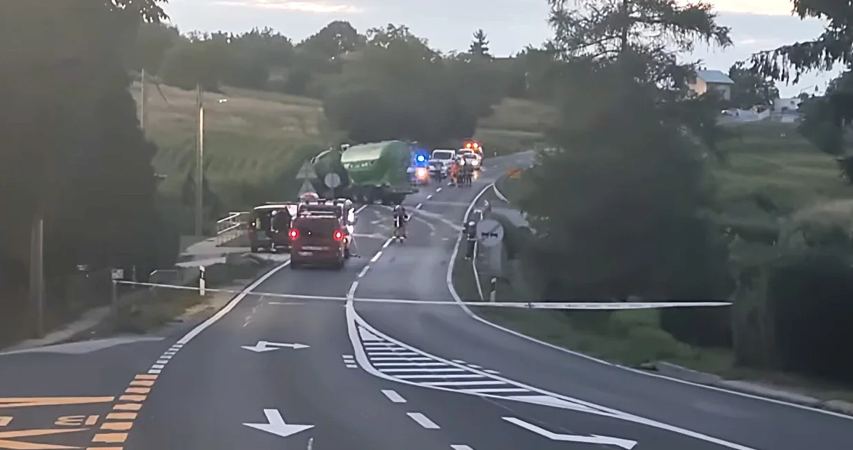 saobraćajna nesreća kod Varaždina, poginuli dijete i muškarac/Screenshot