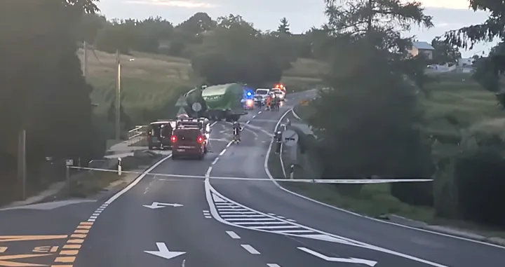 saobraćajna nesreća kod Varaždina, poginuli dijete i muškarac/Screenshot