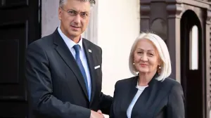 borjana krišto, andrej plenković/