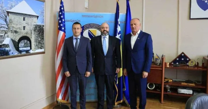 Helez i delegacija iz SAD-a/Ministarstvo Odbrane Bih