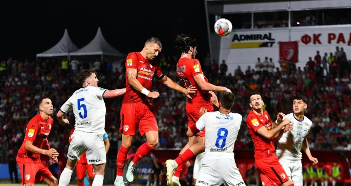 Detalj sa prve utakmice (FOTO: FK Radnički 1923)