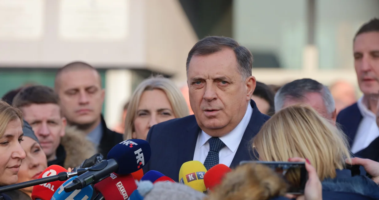 Glavni pretres u predmetu protiv predsjednika RS-a Milorad Dodik ponovo odgođen Sud Bosne i Hercegovine./Senad Gubelić