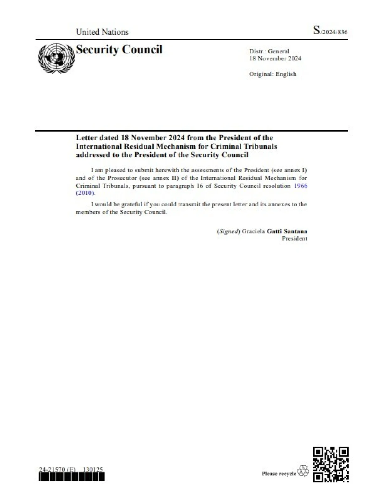 UN Pismo Santana Gatti/