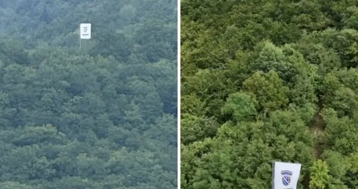 Armija RBiH, zastava u Gornjem Vakufu-Uskoplju, reakcija HDZ-a i HVO-a/Facebook