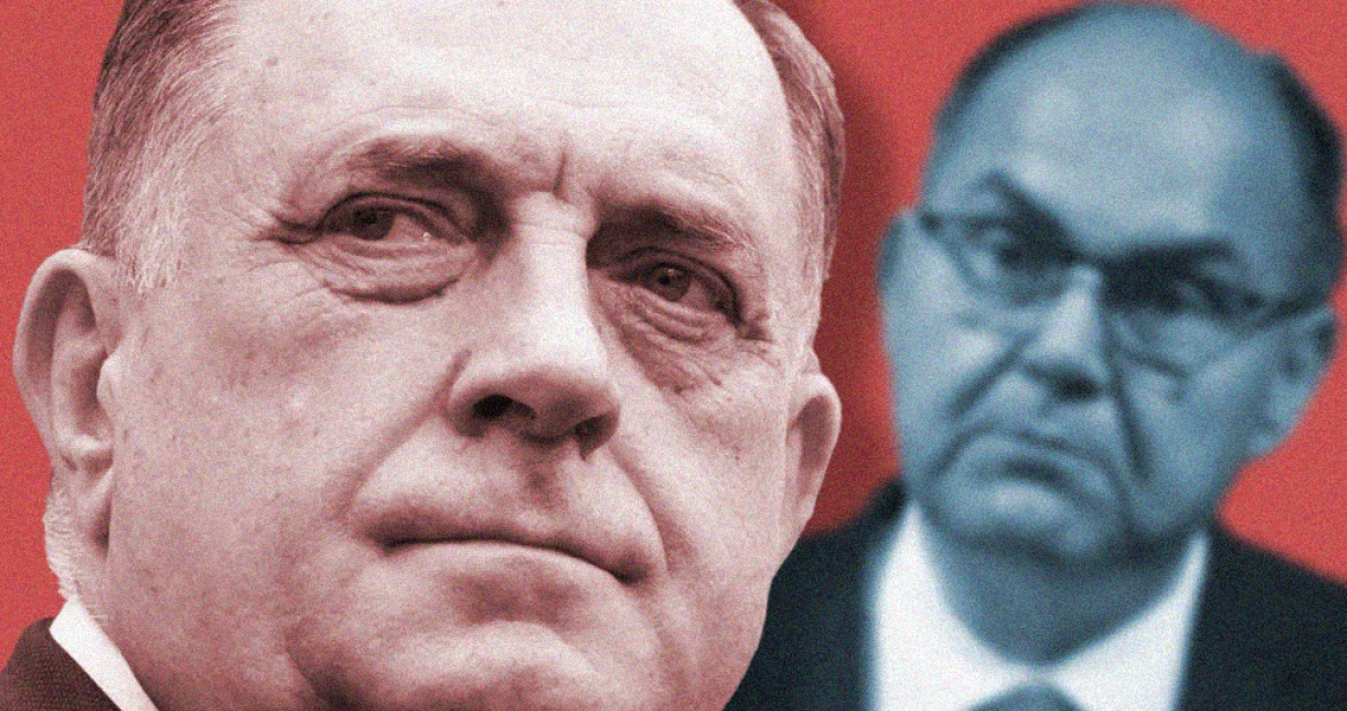 Milorad Dodik i Christian Schmidt, vizual za kolumnu/Benjamin Krnić