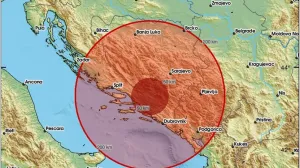 Zemljotres u BiH/Emsc