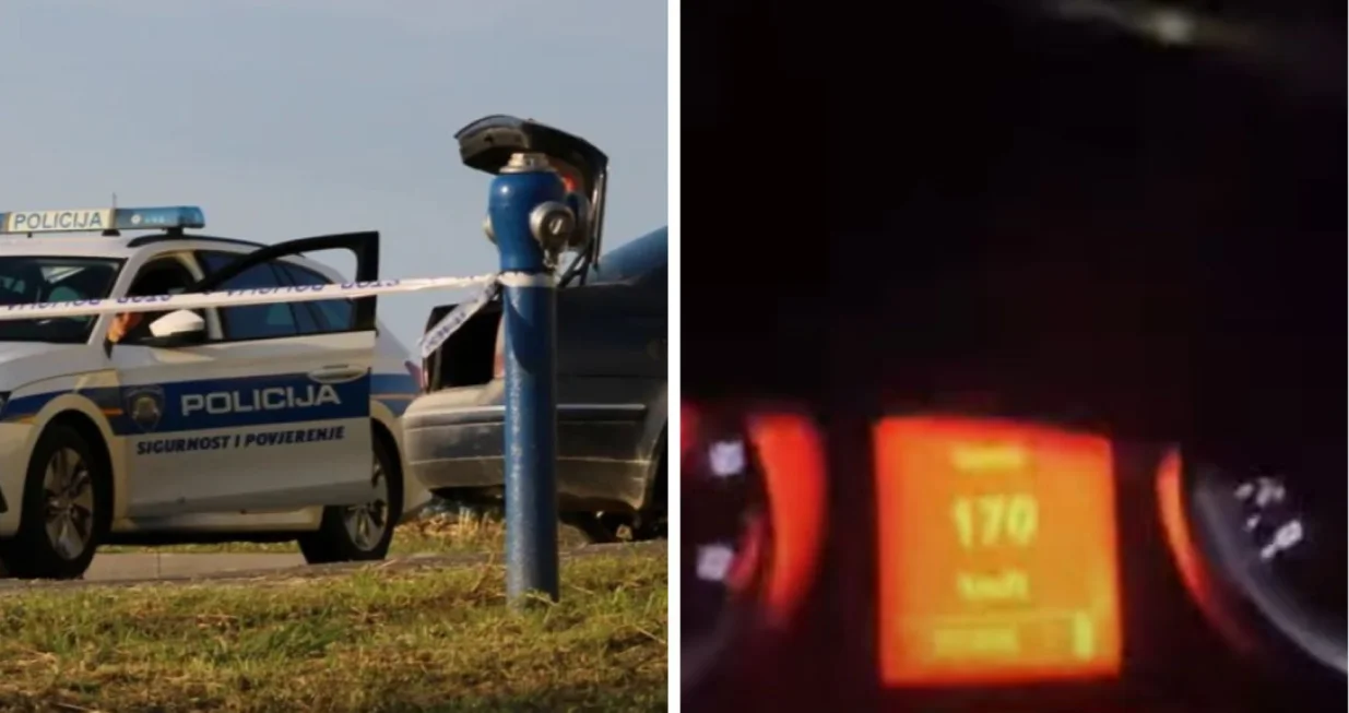 Ubistvo u Bereku, nedaleko od Garešnice u Hrvatskoj; jurio automobilom 170 km/h i snimak objavio na TikToku//