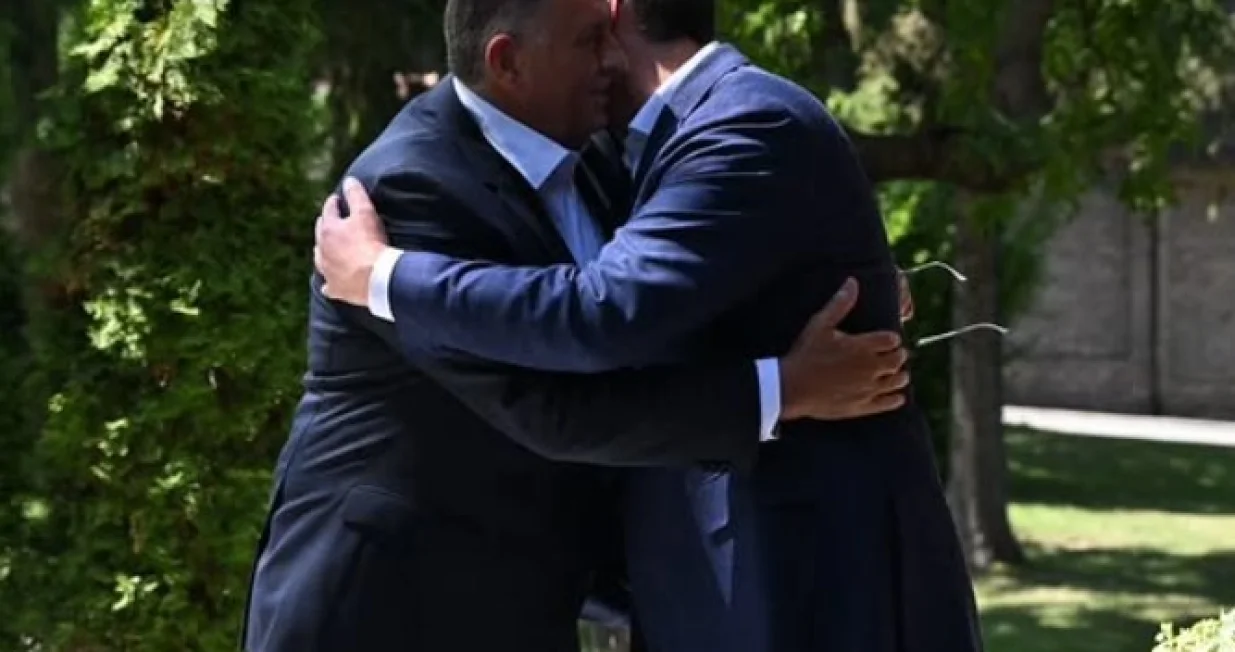 milorad dodik i aleksandar vučić sastanak u beogradu/Instagram