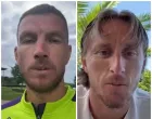 Edin Džeko i Luka Modrić (FOTO: Kolaž)/Foto: 