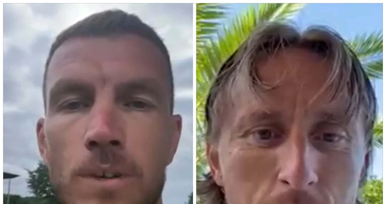 Edin Džeko i Luka Modrić (FOTO: Kolaž)/Foto: 