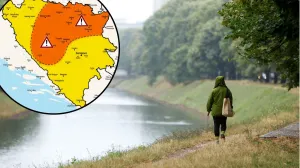 Stižu kiša i pljuskovi//