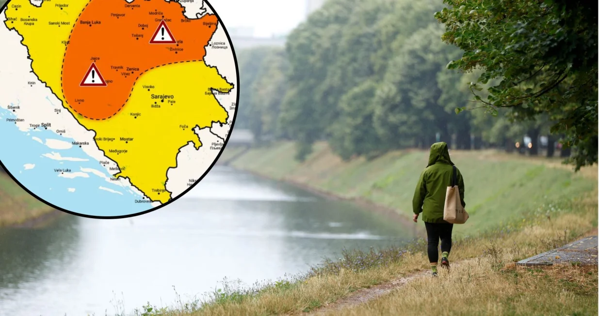 Stižu kiša i pljuskovi//