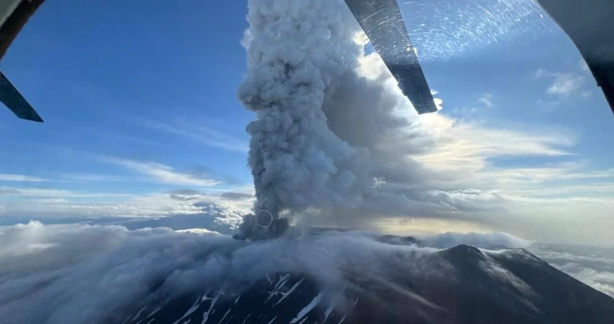 Vulkan Krašeninikov na Kamčatki/X