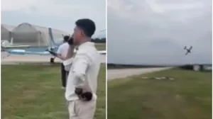 Zabilježen pad aviona/Printscreen/X.com/Anadolija//