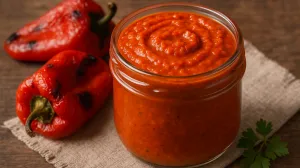 Domaći umak od pečene paprike i oraha/Ilustracija