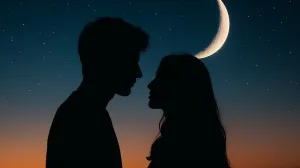 vizual za horoskop, mlad mjesec, horoskop/Chatgpt